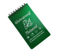 Taccuino impermeabile con piccole spirali tascabili per scrivere sotto il campo della pioggia per la casa, carta impermeabile per tutte le condizioni atmosferiche