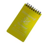 Taccuino impermeabile con piccole spirali tascabili per scrivere sotto il campo della pioggia per la casa, carta impermeabile per tutte le condizioni atmosferiche