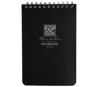 Rite in the Rain Top Spiral Notebook 4x6 Black