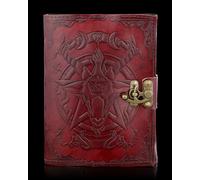 Taccuino In Pelle Con Chiusura - Baphomet - Nemesis Now Diario Libro Dei Sogni