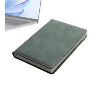 Taccuino in pelle, formato A5, 200 pagine, formato A5, con portapenne | diario finanziario con copertina in pelle, per diari, planner, lettura, scuola, ufficio e viaggi