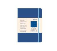 FABRIANO - 19714812 - Taccuino Ispira - con elastico - copertina rigida - A5 - 96 fogli - puntinato - blu royal - Fabriano - 94749 - Conf. da 1 Pz. - 19714812