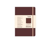 FABRIANO - 19714807 - Taccuino Ispira - con elastico - copertina rigida - A5 - 96 fogli - puntinato - marrone - Fabriano - 94745 - Conf. da 1 Pz. - 19714807