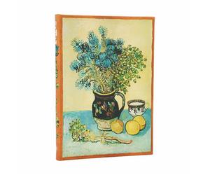 Taccuino Midi Rigido Righe 144 Pag 120 Gr Natura Morta Van Gogh