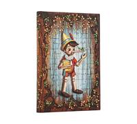 Taccuino Mini Rigido Righe 176 Pag 85 Gr Pinocchio Carlo Collodi
