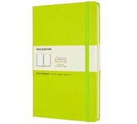 Taccuino Moleskine a pagine bianche Large copertina rigida Lemon. Verde