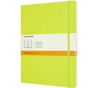 Taccuino Moleskine a righe X-Large copertina morbida Lemon. Verde