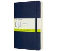 Taccuino Moleskine Expanded Large a pagine bianche copertina morbida. Blu