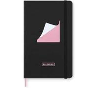 Moleskine x BLACKPINK Taccuino a Righe Album Square Two, Copertina Rigida e Chiusira Elastica, con Segnalibro PINK, Formato Large 13 x 21 cm