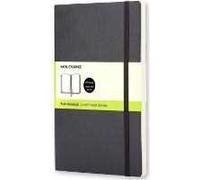Taccuino Moleskine pocket a pagine bianche copertina morbida nero. Black