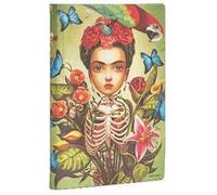 Taccuino Paperblanks copertina morbida Mini a righe Frida Kahlo - 95 × 14 cm