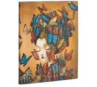 Taccuino Paperblanks copertina morbida Ultra a pagine bianche Madame Butterfly - 18 x 23 cm