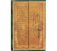 Taccuino Paperblanks copertina rigida Mini a righe Verdi, Carteggio - 10x14