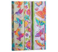 Taccuino Paperblanks, Creazioni Giocose, Farfalle e Colibrì, Midi, A righe - 13 x 18 cm