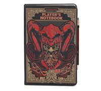 Taccuino per giocatore di Dungeons and Dragons con pagine a righe e griglie, licenza ufficiale Wizards of The Coast Merchandise