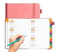 Taccuino per password, taccuino per password, libro sicuro per il sito web con linguette alfabetiche, taccuino tascabile per dati sensibili, iscrizioni al sito web e importanti