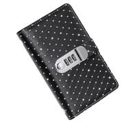 Taccuino per risparmiare denaro, cartella con serratura a combinazione, planner per contanti e password | 100 fogli di buste, gestione della casa per adulti sul posto di lavoro