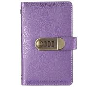 Taccuino per risparmiare denaro - Libro di bilancio con 100 buste da 17,7 x 11 cm, organizer per banconote con chiusura sicura | Cartella in PU per liberi professionisti laureati Studenti Principianti