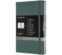 Taccuino Pro Moleskine large copertina rigida verde. Forest Green