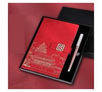 Taccuino Quaderno Diario 2022 Notebook In Stile Cinese Confezione Regalo Forniture Cancelleria Office Planner Agenda Retro Blocco Note Blocco Note(F)
