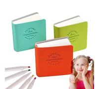 Taccuino Schizzi Miniature - Quaderno Artistico Tascabile 300 G/m², 3 Pezzi 48 Pagine | Ideale Per Scuola, Viaggio, Scrittura, Disegno, Pianificazione, Appunti Creativi E Arte