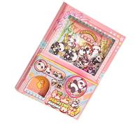 Taccuino tascabile, grazioso design con distributore automatico, organizer personale da 9,2 cm, pagine di gestione del tempo, formato portatile, perfetto per scuola e uso quotidiano, viaggi