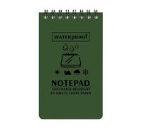 Taccuino tascabile impermeabile, blocco note per tutte le stagioni, blocco note da viaggio impermeabile, blocco note da viaggio, taccuino per appunti con oltre 50 pagine per registrazione al lavoro e