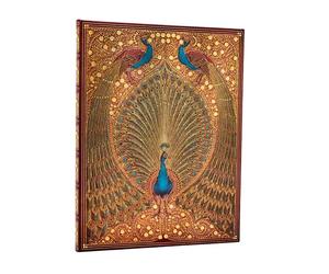 Taccuino Ultra Rigido Righe 144 Pag 120 Gr I Pavoni Di Hafez