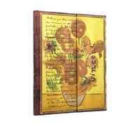 Taccuino Ultra Rigido Righe 144 Pag 120 Gr Van Gogh Girasoli