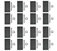 Tacdas 16 Pezzi P5 Pannello Schermo LED Interno 64X32 Modulo Display LED 16 Scansione Schermo LED A Colori Completo Display Elettronico 320X160mm