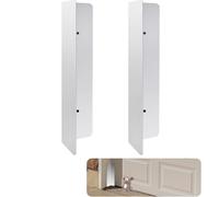 Tacdas 2 Pcs Garage Door Seal Mouse Guard Heavy Duty Stainless Steel Garage Door Mouse And Snake Guard, Permanent Solution