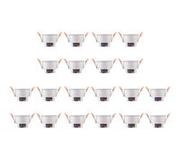 Tacdas 20X Sensore di Presenza Umana Tuya ZigBee MmWave con Rilevamento Radar A Microonde di Luminanza Sensore di Movimento PIR Montaggio su