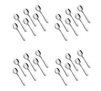 Tacdas 24 Pezzi di Cucchiaino da caffè Espresso, Mini Cucchiaio da caffè nel Acciaio Inossidabile da 4,7 Pollici Cucchiaio da Dessert