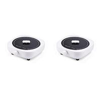 Tacdas 2X Agitatore Magnetico Mini Agitatore da Laboratorio Agitatore Portatile Piastra con Agitatore 2L 4000 /Min per Spina Europea da Laboratorio