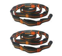 Tacdas 2X Amaca per Esterni Cinghie per Corda per Corda nel Nylon Ad Alto Carico Copertura per Cintura Piatta per Arrampicata su Arancione