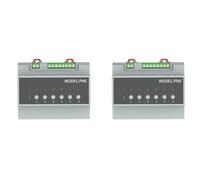 Tacdas 2X Modulo Interruttore Relè Tuya Smart Zigbee 6CH Modulo di Controllo Remoto per Elettrodomestici Supporta Il Controllo Motore A 3 Vie