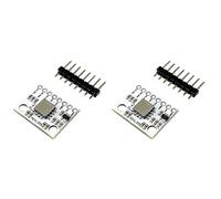 Tacdas 2X Modulo Sensore Accelerometro un 3 ADXL355 Uscita Digitale di Livello Industriale un Basso Consumo Energetico