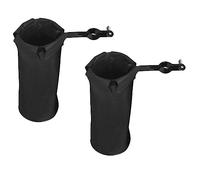 Tacdas 2X Porta-Stick Borsa Un Tracolla Resistente All'Usura Bacchette Resistenti All'Usura Tasca Con Morsetto di Montaggio Accessori per Batteria Borsa per Attrezzi