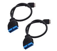 Tacdas 2X Prolunga USB Header to USB 3.0 da 20 Pin, di Prolunga per Scheda Madre da 20 cm