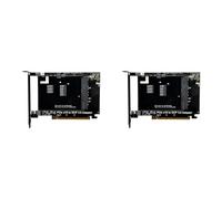 Tacdas 2X Scheda Adattatore PCIe 4.0 X16 A Gen-Z 4C+/SFF-TA-1002 Supporta Scheda di Espansione PCIe X16 per Chassis Esterno OCP NIC 3.0