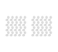 Tacdas 400 Pezzi Tappo Un Vite Coperchi Un Vite con Cerniera Nel Plastica Coperchi Un Vite Coperchi Un Vite di Ricambio Coperchi Decorativi (Bianca)