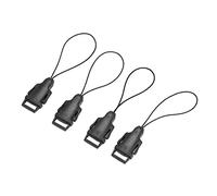 Tacdas 4PZ Cinturino con Fibbia Un Sgancio Rapido Kit Cinturino con Occhiello per Fotocamera per II Cinturino con Cinturino per Telecamera