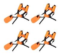 Tacdas 4X Tracolla Universale per Rimmer Cinghia per Imbracatura per Tagliaerba, Cinghia Comfort Doppia Spalla da Giardino, Cintura nel Nylon per Tosaerba