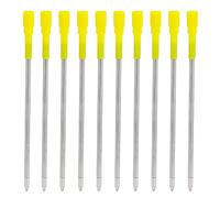 Tacdas 50 Pezzi di Ricambio per La Penna un Sfera con inchiostro Nero e Blu Da 3,2 Pollici Ricariche per Penna un Sfera per Scrittura Liscia per Penna Diamantata Grande