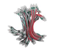 Tacdas 50PZ 4M / 6.5Meter DC5V WS2811 Full Color LED Pixel Light Module 12Mm 15Cm Fili IP68 Stringhe LED Digitali RGB Impermeabili