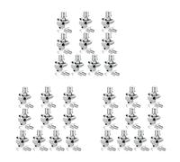 Tacdas Confezione da 30 Kit di Valvole per Rubinetti di con Valvole Perforanti BPV-31 Regolabili per Condizionatori D'Aria HVAC Tubi da 1/4 Pollici, 5/16 Pollici, 3/8 Pollici