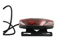 Tacdas Luce Posteriore A LED per Bicicletta Elettrica con Avviso di Sicurezza, Alimentazione 36V 48V, Accessori per Biciclette Elettriche con Connettore SM, Ideale per Il Ciclismo Notturno.