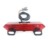 Tacdas Luce Posteriore Elettrica Ultra per Bicicletta E-Bike, Luce di Coda DC 36-60V, Segnale di Svolta, Lampada di Avviso per Ciclismo.