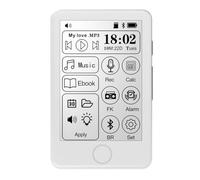 Tacdas Music Player Portable MP3 Ink Schermata E-Book Reader Dizionario da 2,8 Pollici Touch Digital Bluetooth Radio Car