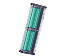 Tacdas per Power Bank 6X 18650 Scocca Trasparente Dual USB Type C 22.5W Ricarica Veloce Scatola di Stoccaggio Batteria Nera